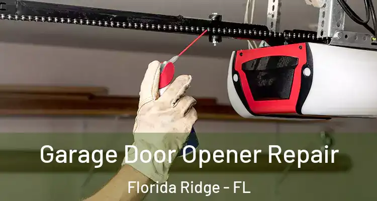 Garage Door Opener Repair Florida Ridge - FL