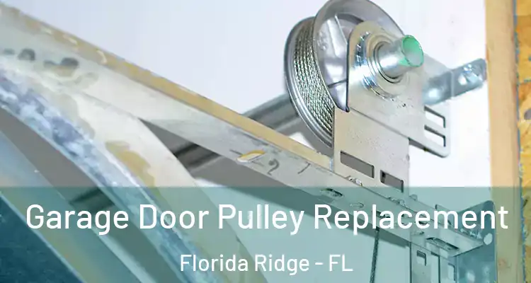 Garage Door Pulley Replacement Florida Ridge - FL