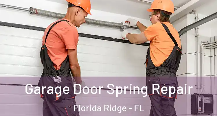 Garage Door Spring Repair Florida Ridge - FL