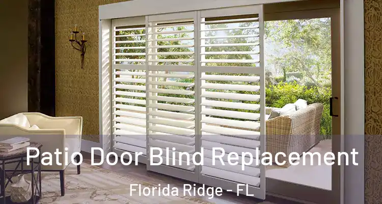Patio Door Blind Replacement Florida Ridge - FL