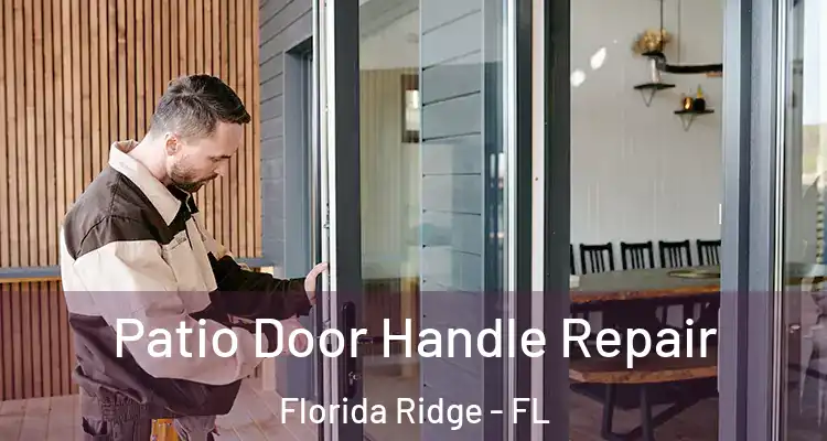 Patio Door Handle Repair Florida Ridge - FL