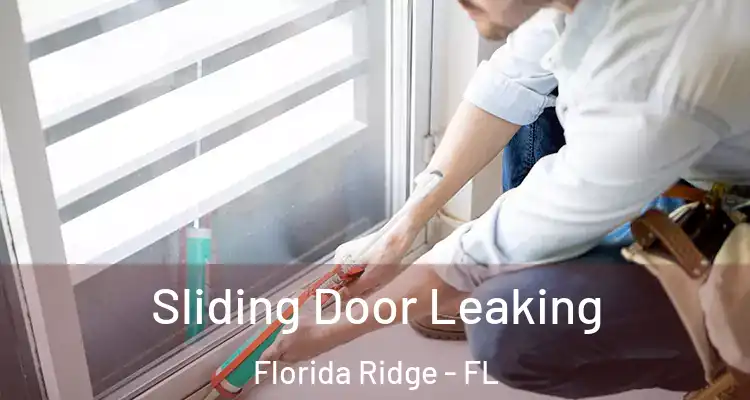 Sliding Door Leaking Florida Ridge - FL