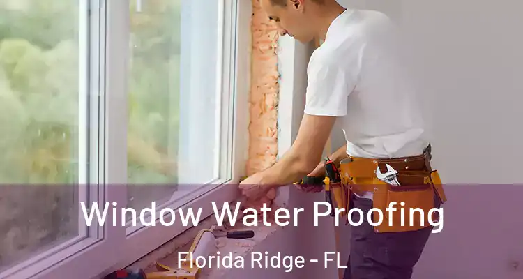 Window Water Proofing Florida Ridge - FL