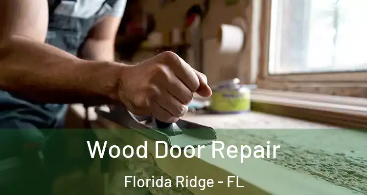 Wood Door Repair Florida Ridge - FL